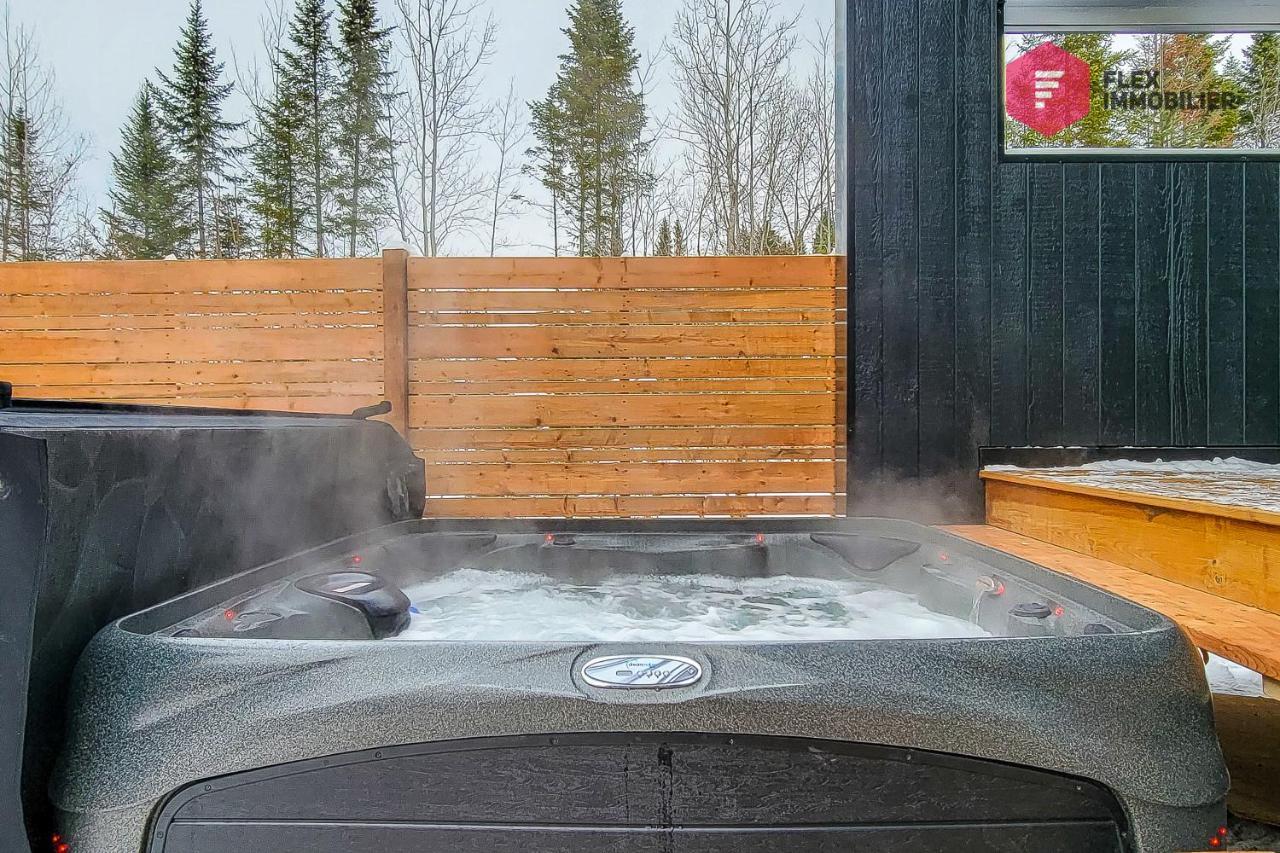 Le Blanc Bouleau De Portneuf / Private Hot Tub Pont-Rouge Exterior foto